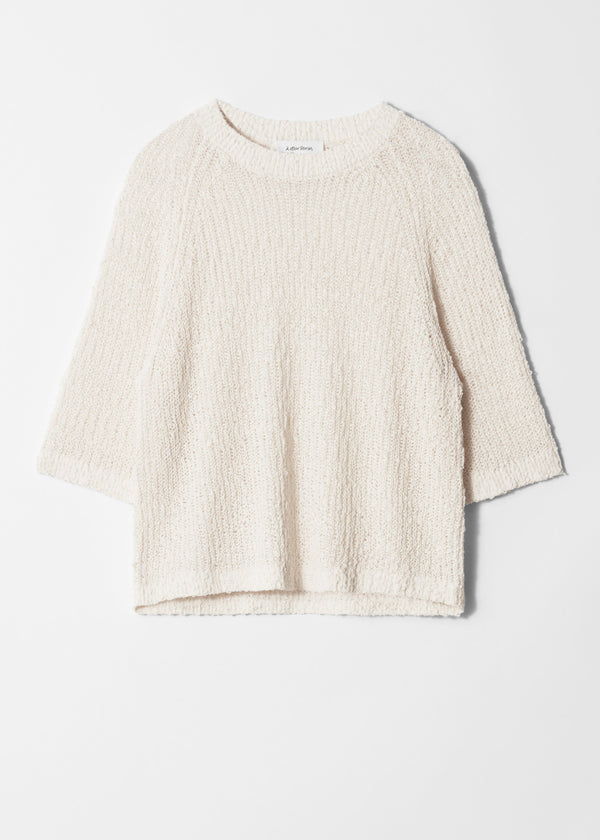 T-Shirt St Nanne Silkmix Top - Beige