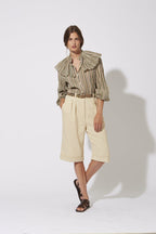 JUPE CULOTTE REGLISSE