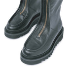 Bottes Salvatore Ferragamo Eurialo Leather - Black - Femme