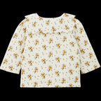 Veste Sauge Ivoire/Moutarde