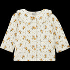 Veste Sauge Ivoire/Moutarde