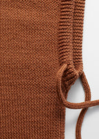 Bonnet Alida Oversize À Capuche - Marron