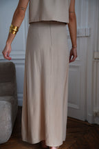 Jupe Longue Anja - Taupe