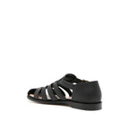 Sandales Loewe Campo Leather - Black - Homme