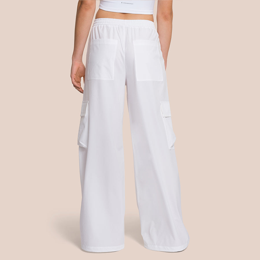 Pantalon Cargo Sky - Blanc