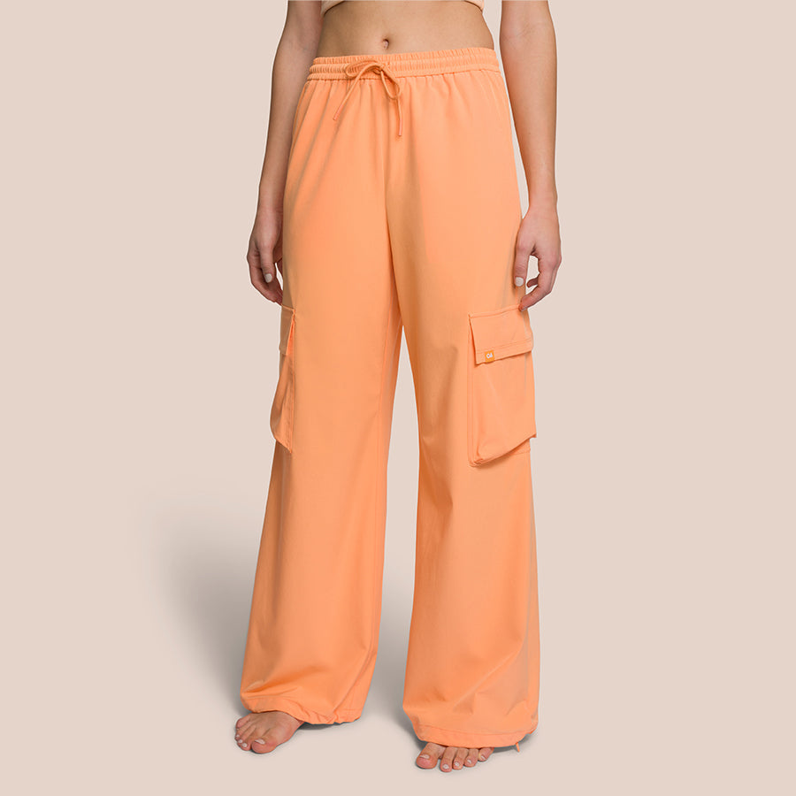 Pantalon Cargo Sky - Orange Tropical