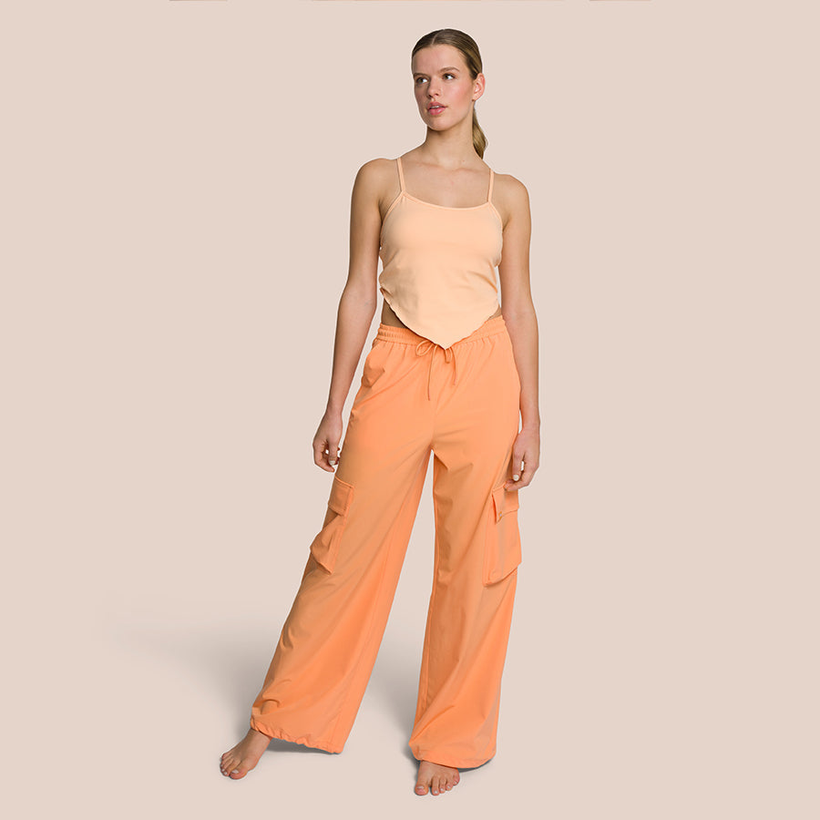 Pantalon Cargo Sky - Orange Tropical