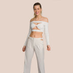 Pantalon Sky Cut Out - Chêne