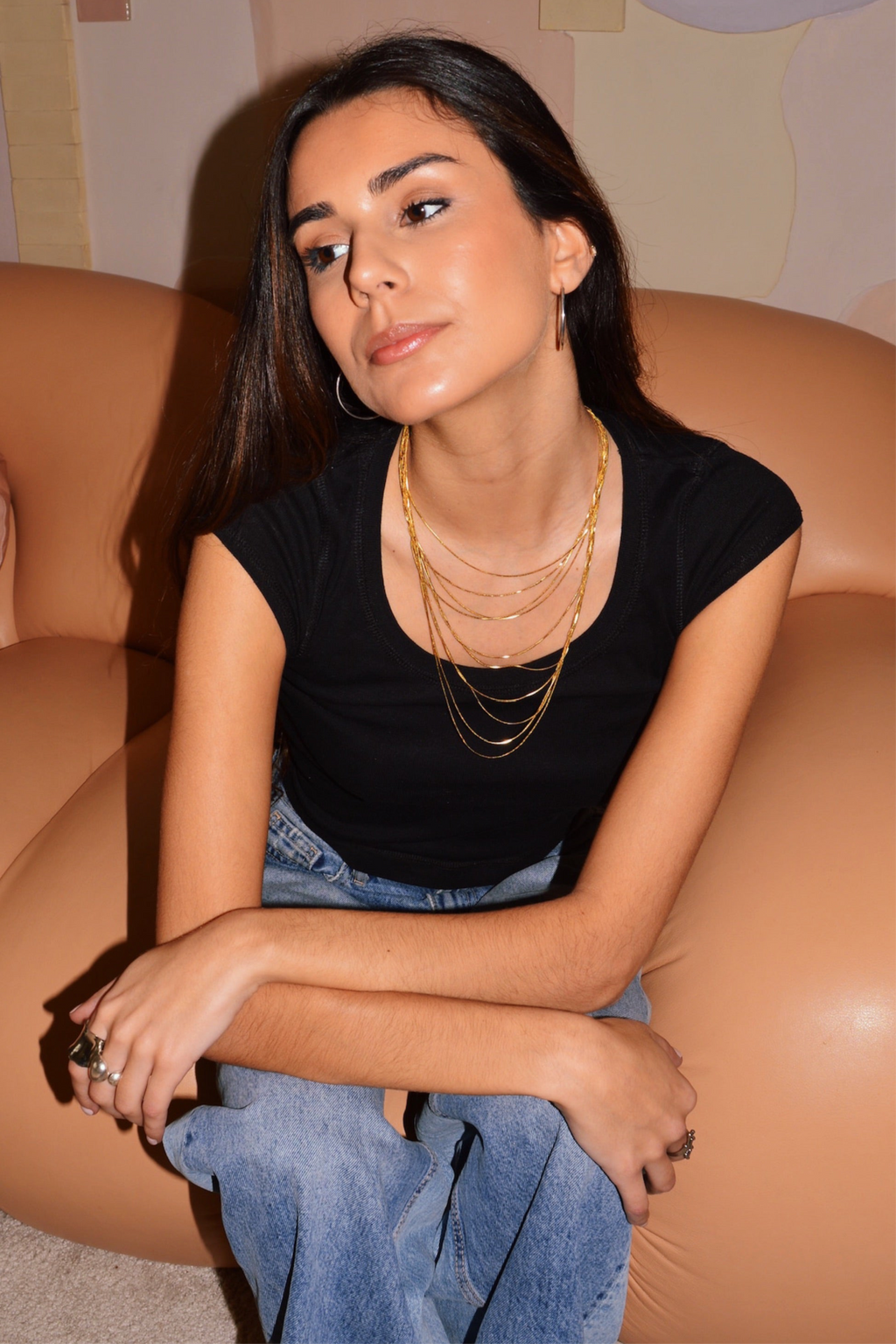 Collier Multi Cleopatra Long