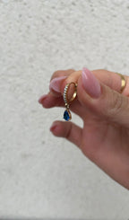 Boucles D'Oreilles Mono Drop