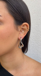 Boucles D'Oreilles Leave X Hoops