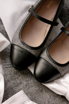 Ballerines Les Georges - Gris Moyen