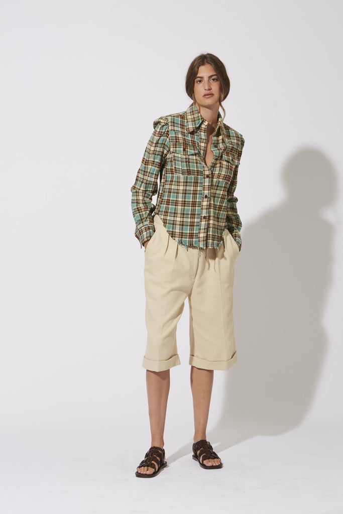 JUPE CULOTTE REGLISSE