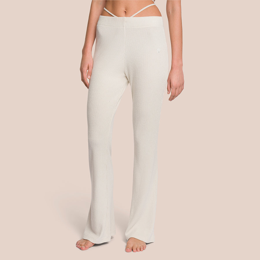 Pantalon Évasé Marly - Chêne
