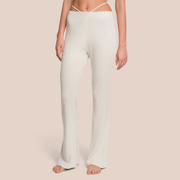 Pantalon Évasé Marly - Chêne