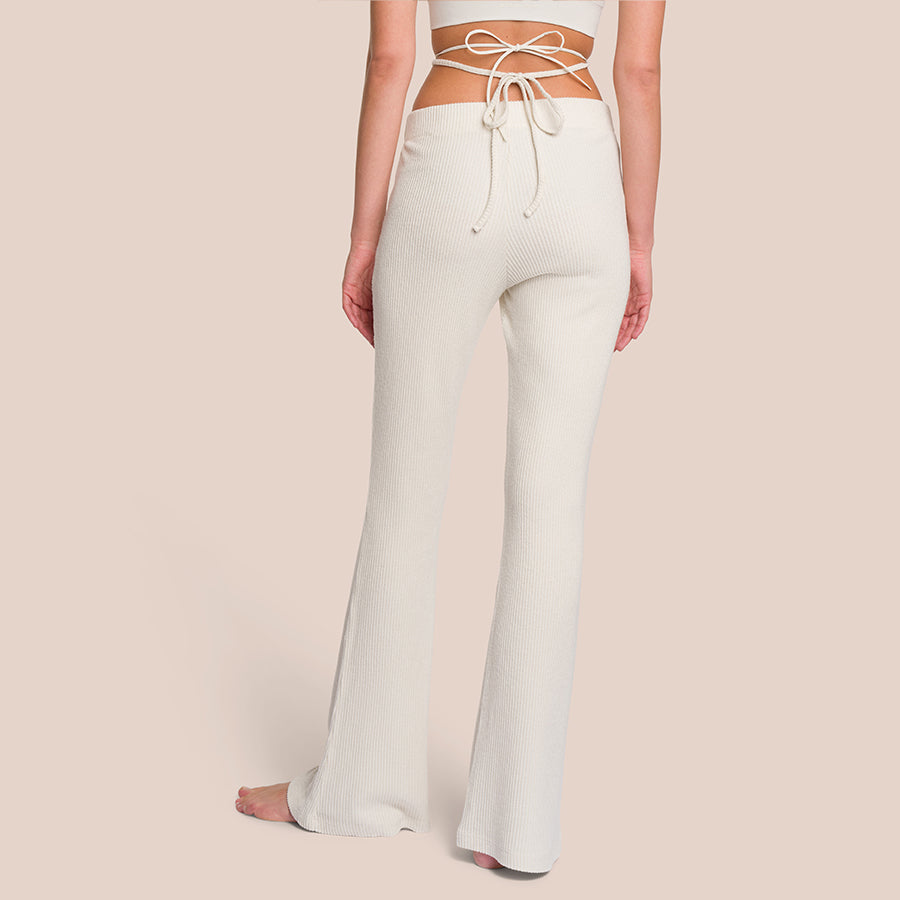 Pantalon Évasé Marly - Chêne