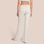 Pantalon Évasé Marly - Chêne