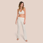Pantalon Évasé Marly - Chêne