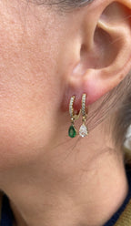 Boucles D'Oreilles Mono Drop