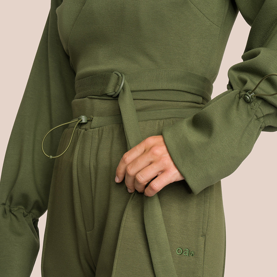 Veste Courte Elodie - Vert Pin Profond