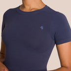 Body T-Shirt Nuageux - Bleu Lune