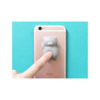 Mini Squishy Chat Gris Qui Dort - Anti-Stress
