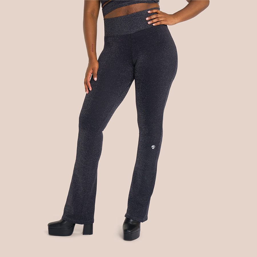 Pantalon Évasé Stella - Small - Noir