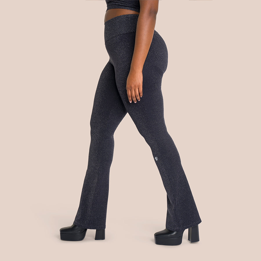 Pantalon Évasé Stella - Small - Noir