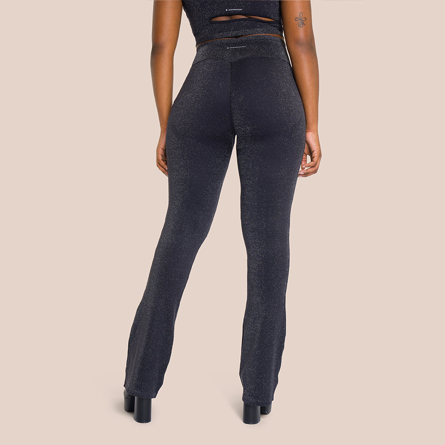 Pantalon Évasé Stella - Small - Noir