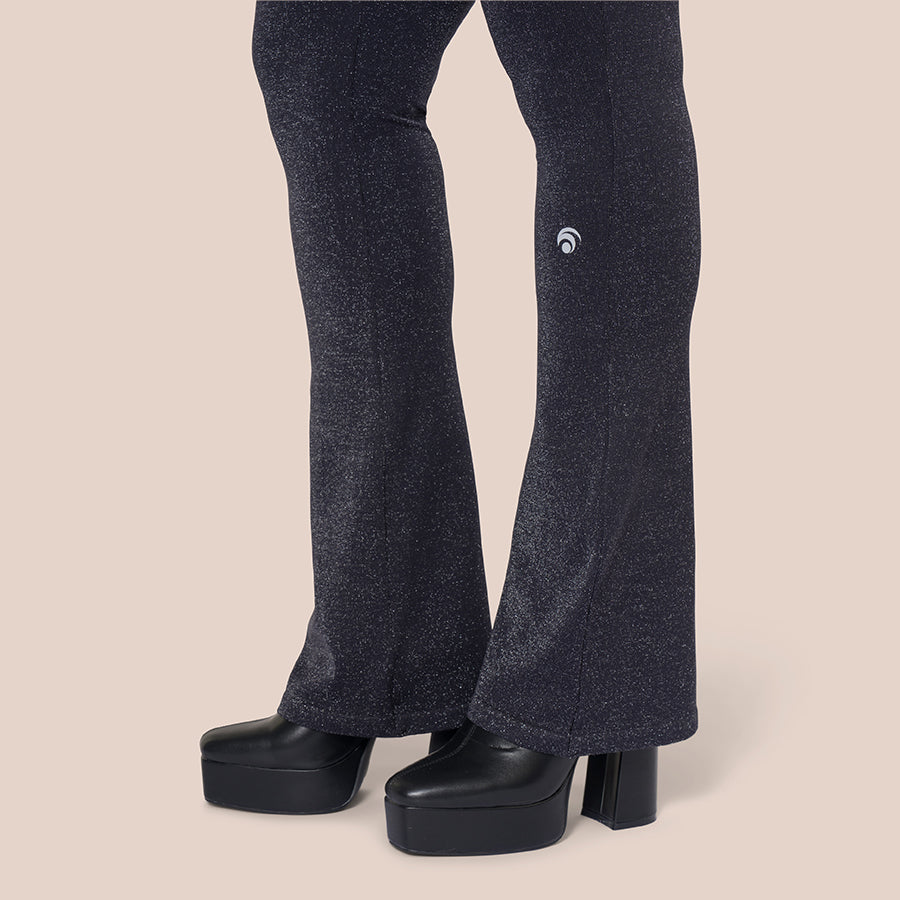 Pantalon Évasé Stella - Small - Noir