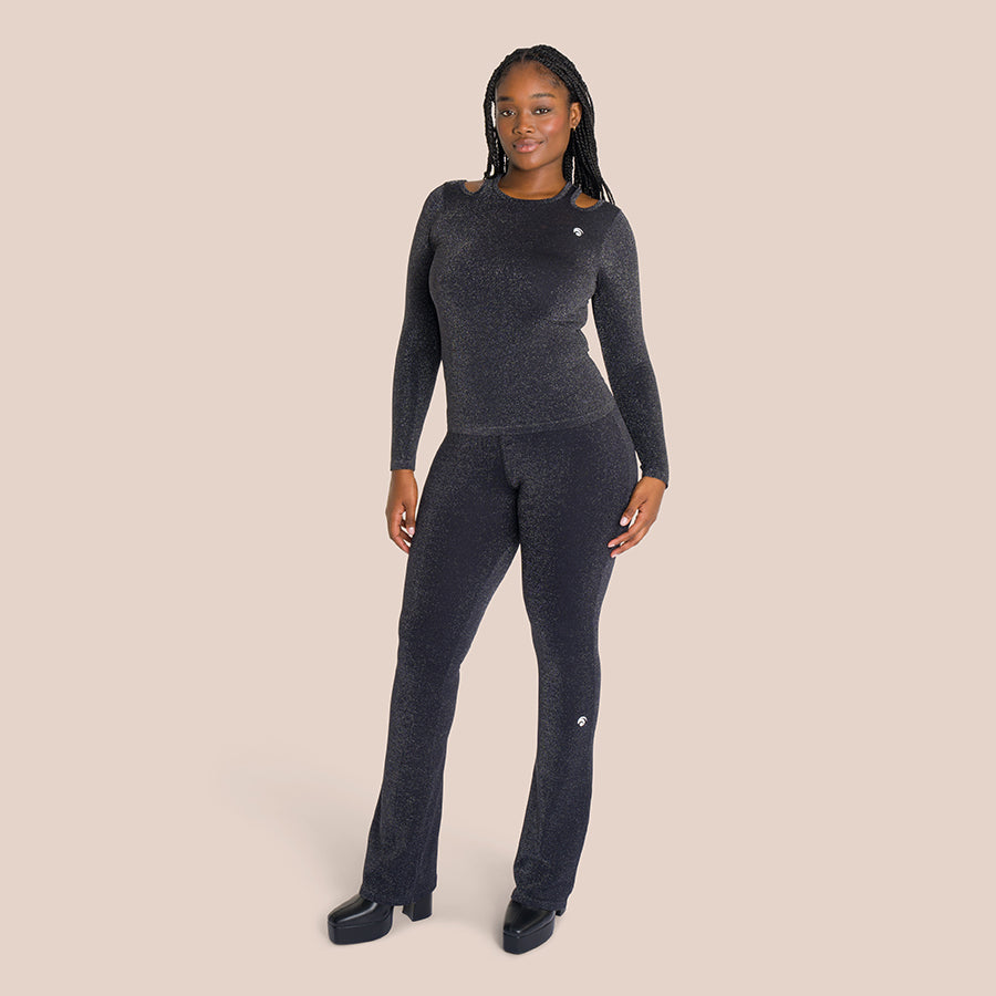 Pantalon Évasé Stella - Tall - Noir