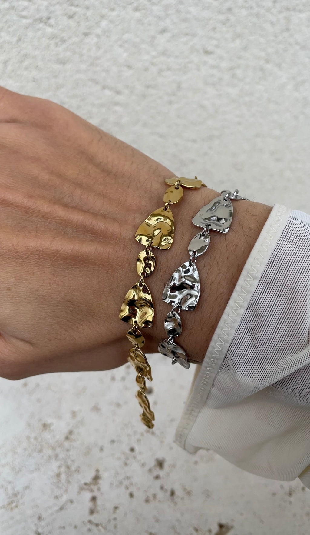 Bracelet Hammered