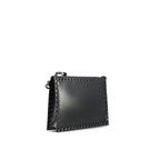 Valentino Garavani Rockstud Pouch - Black - Homme