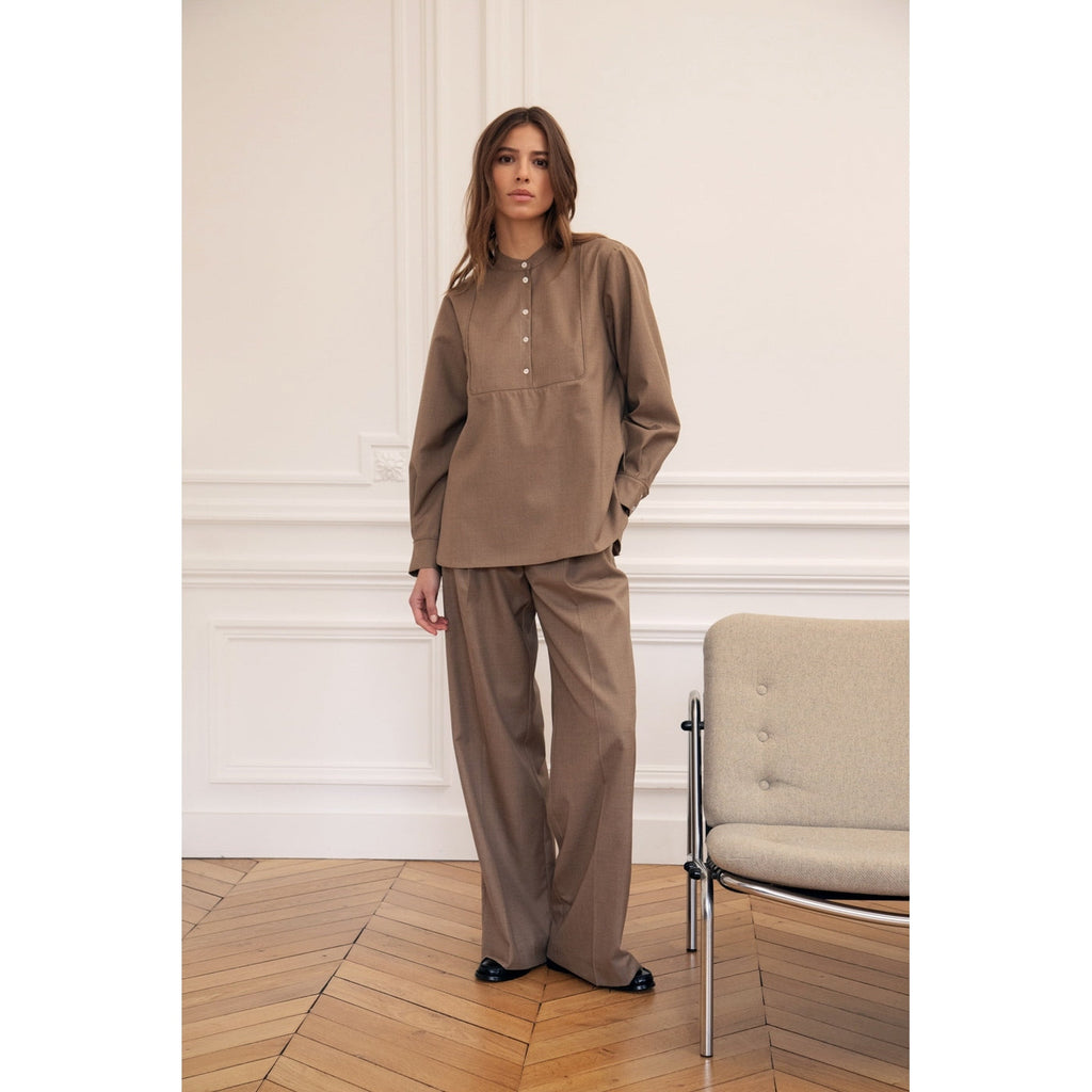 Chemise Le Dahl - Marron Clair
