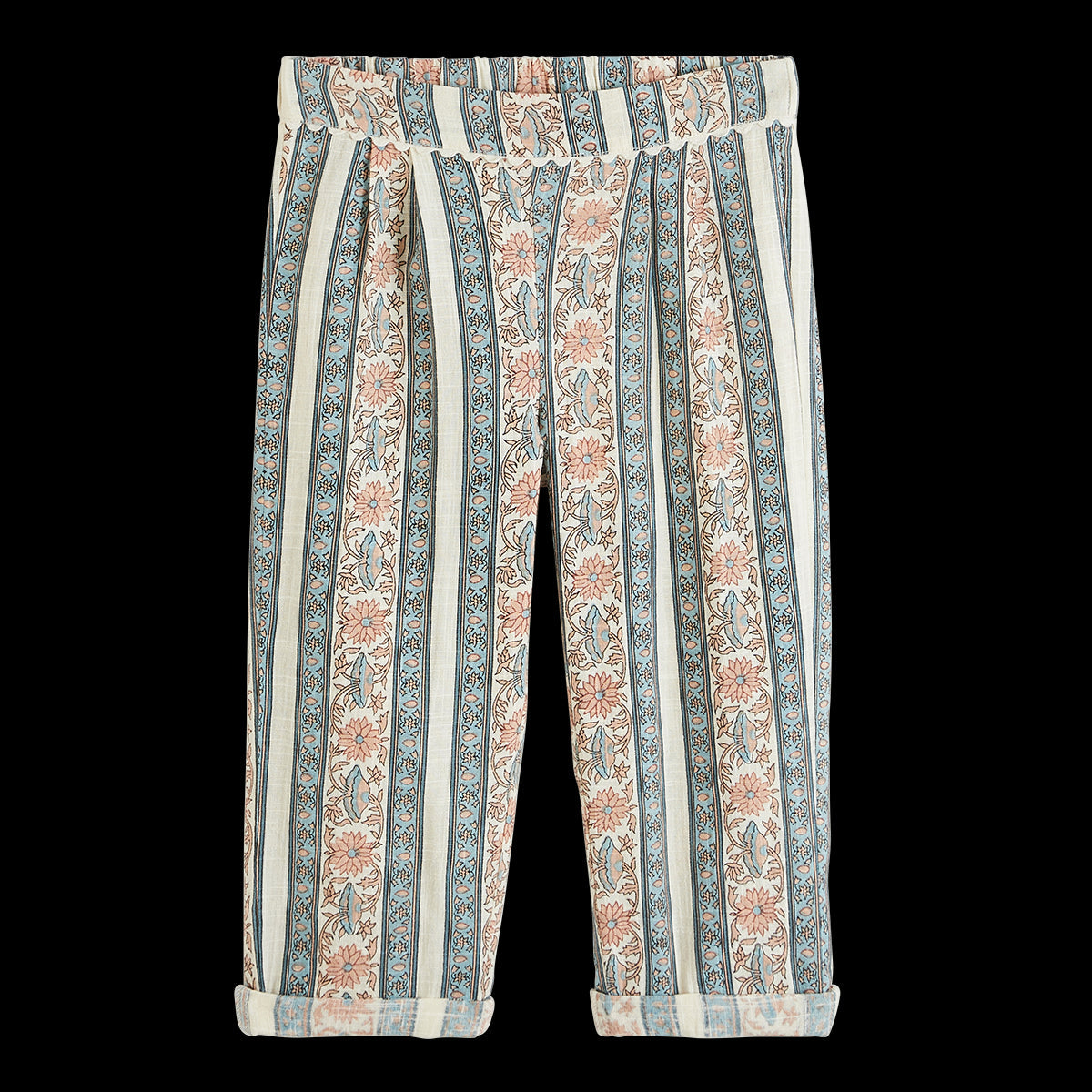 Pantalon Aulne Imprimé Fleuri