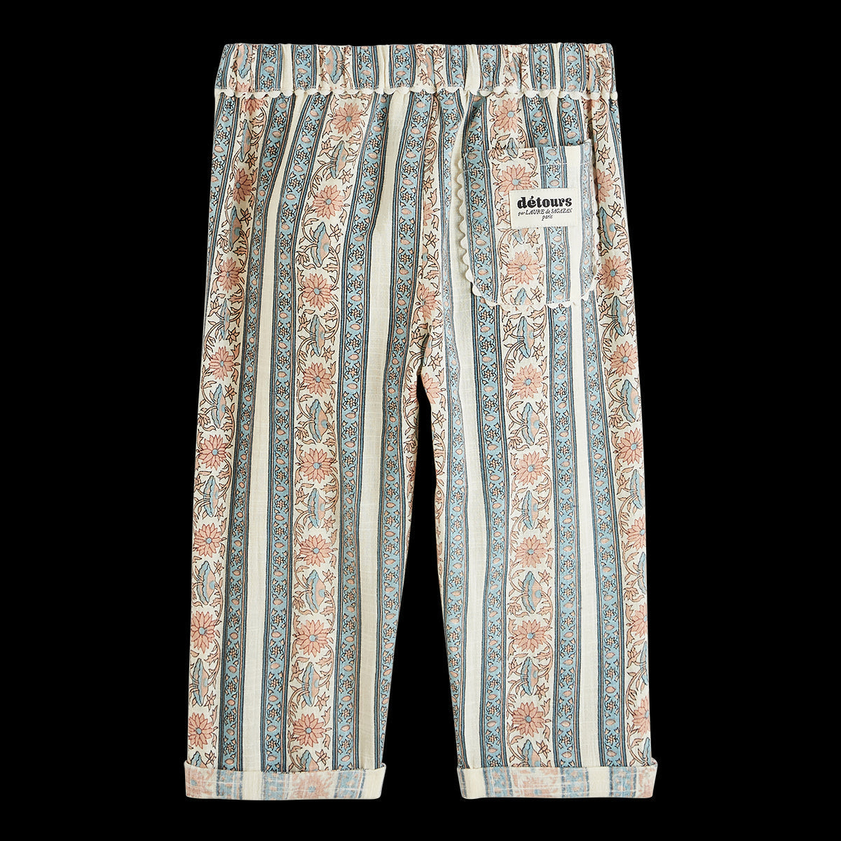 Pantalon Aulne Imprimé Fleuri