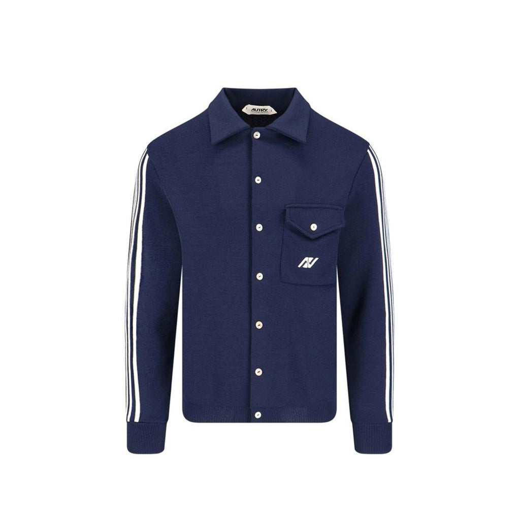AUTRY Side Stripe Cardigan - MEN CLOTHING - AUTRY - T.Luxy