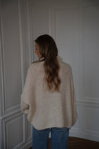 Pull Ample Liliane - Crème