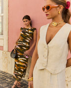 Gilet Estoril Lino