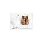 Chaussures Bottillons Albertine - Cuir Camel Irisé - Fille