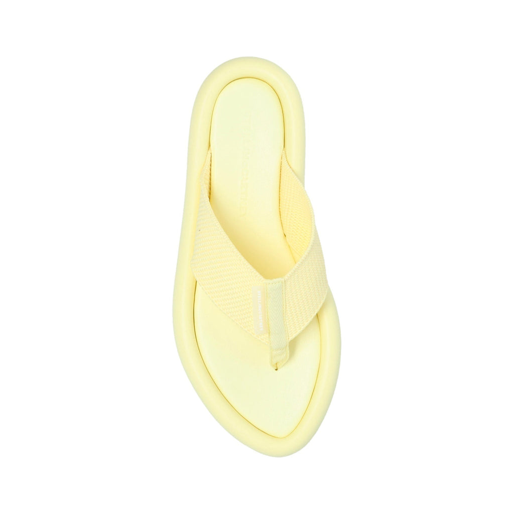 Claquettes Stella Mccartney Air - Yellow - Femme