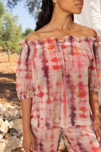 La Blouse Brigitte Tie And Dye