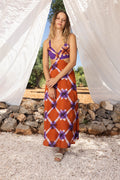 La Robe Fines Brides Carolina Geo Tie And Dye