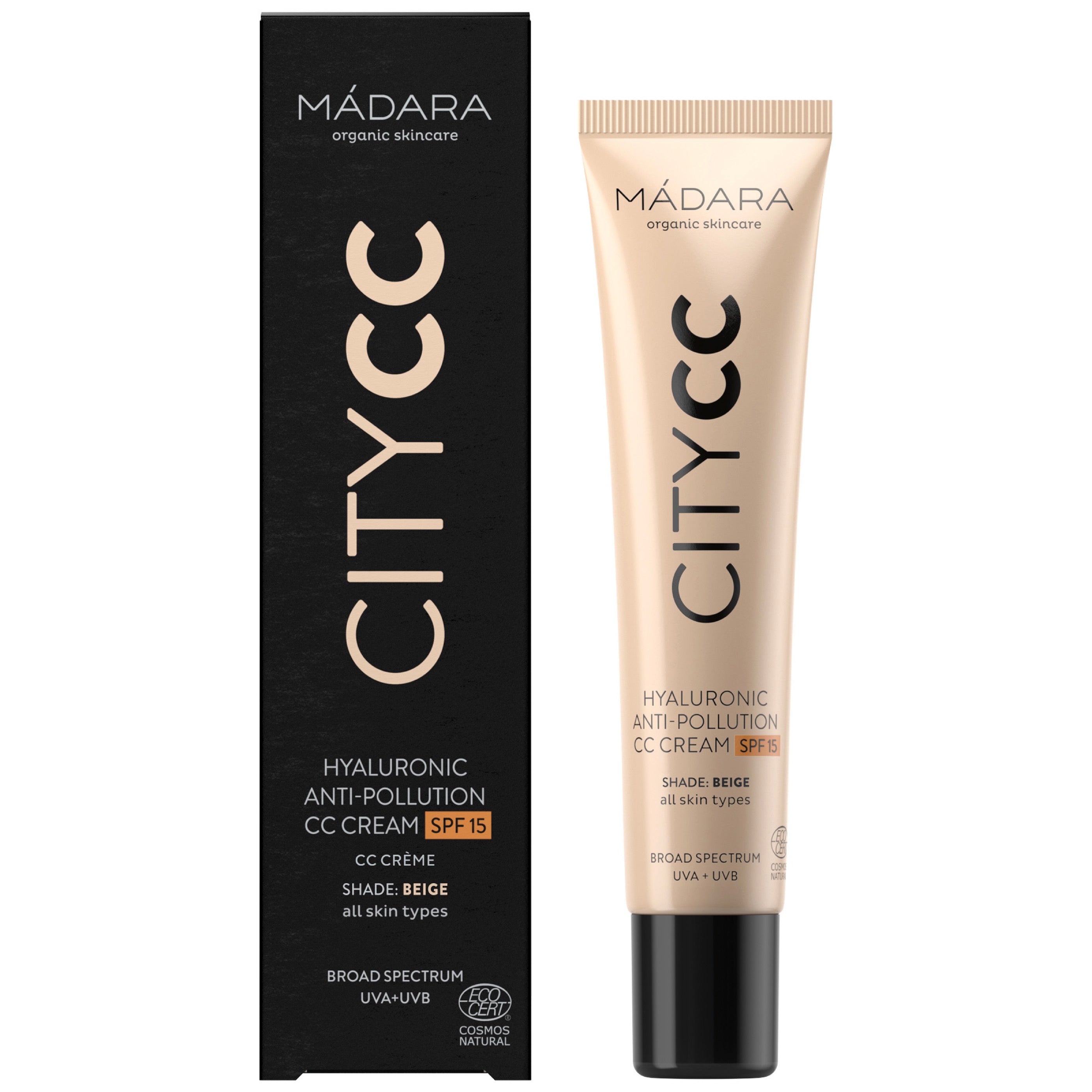 City Cc Crème Anti-Pollution À L’Acide Hyaluronique Avec Spf15