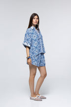 Short Alexia - Blue Tile
