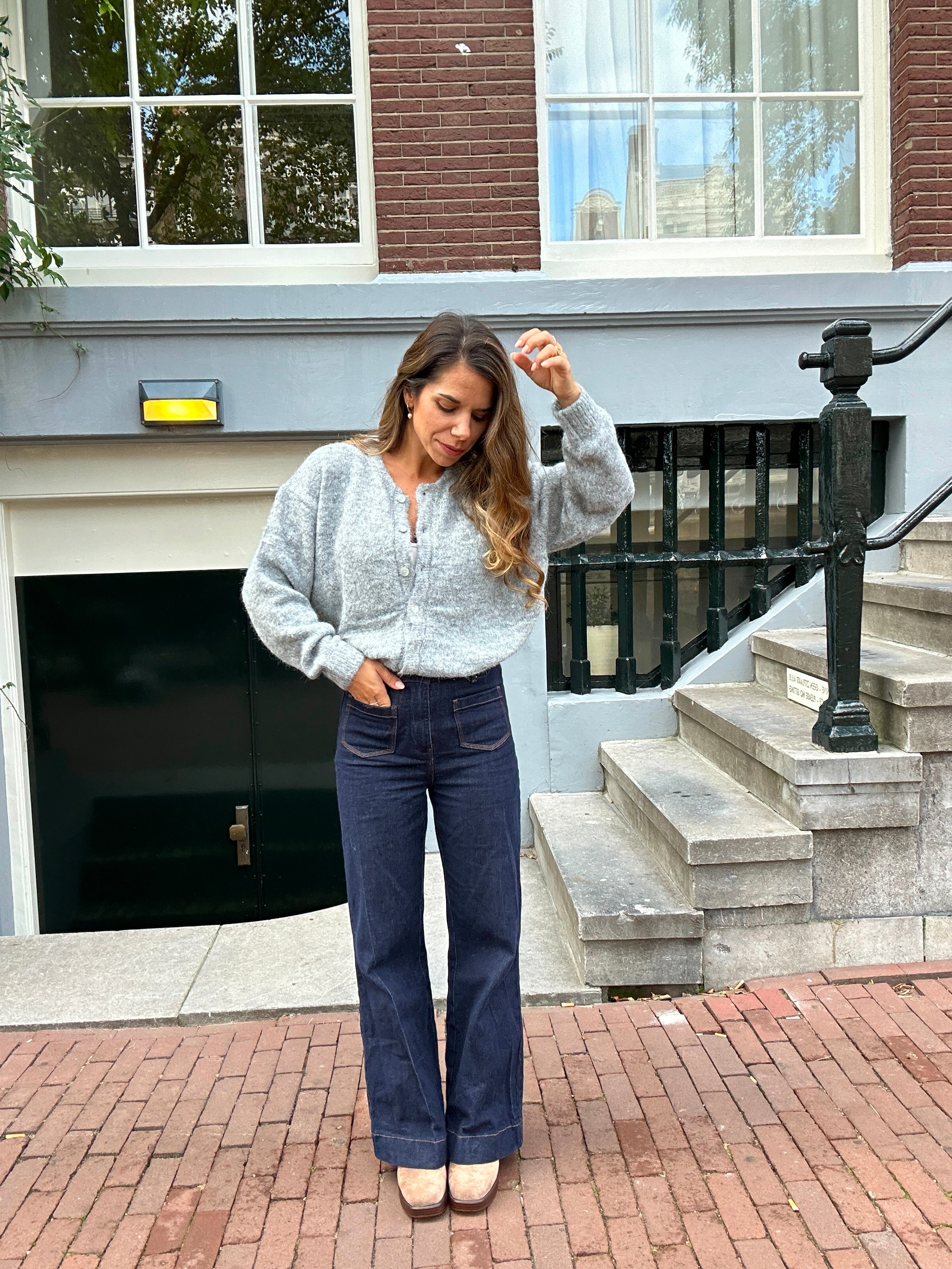Cardigan Charlie Gris