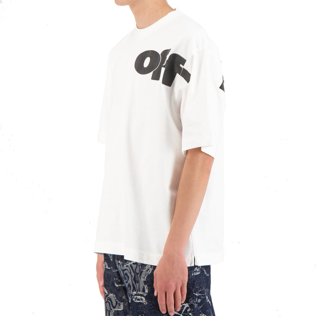 T-Shirt Off-White Shared Logo Skate - White - Homme