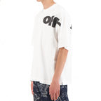 T-Shirt Off-White Shared Logo Skate - White - Homme