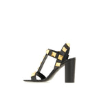 Sandales Valentino Garavani Roman Stud - Black - Femme