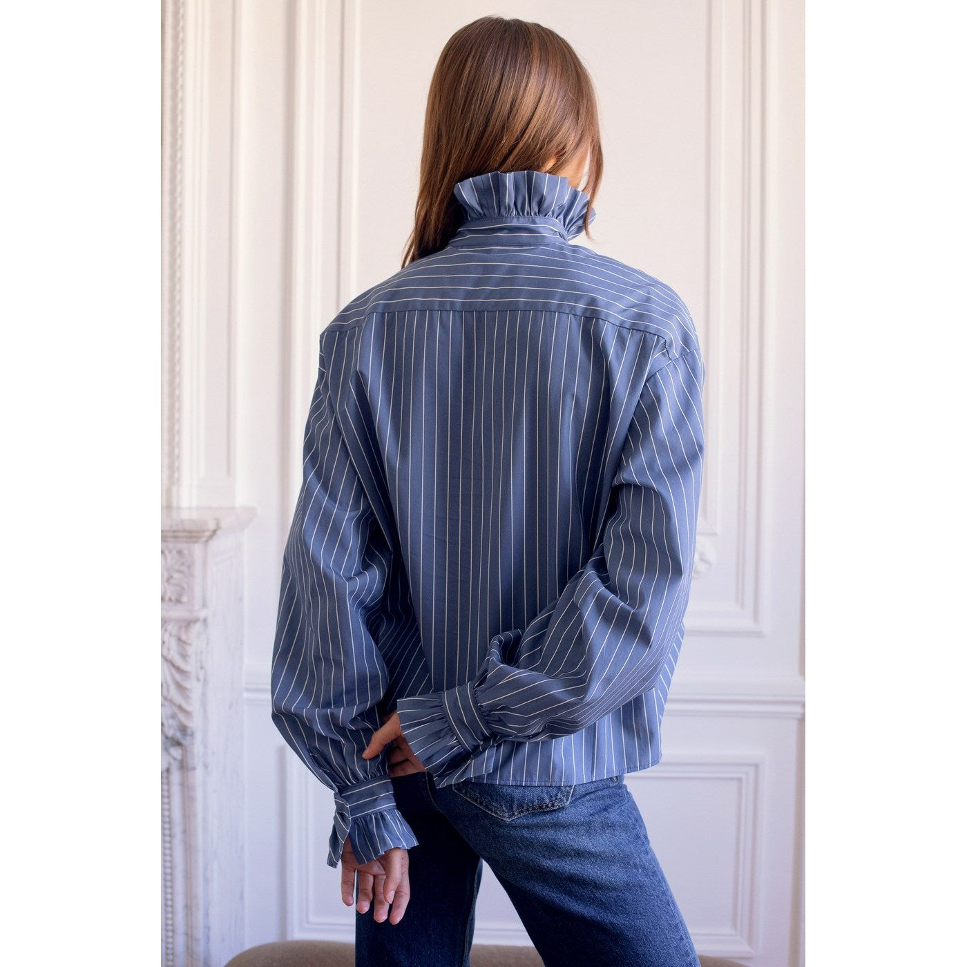 Chemise Le Siegfried - Bleu Moyen